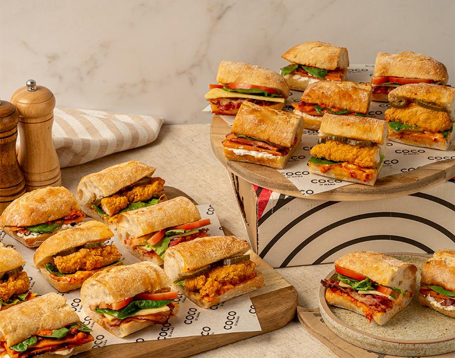 Meal card cover for: Sourdough Ciabatta Platter