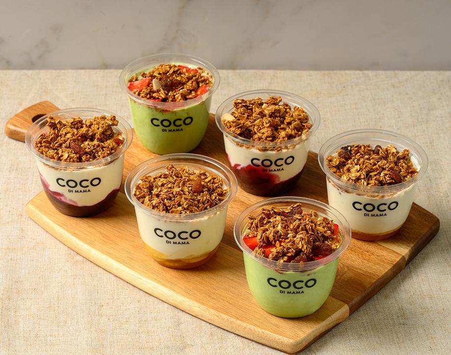 Meal card cover for: Yoghurt Platter (V)