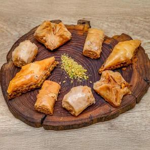 Meal card cover for: Baklawa (N) (8 pieces)