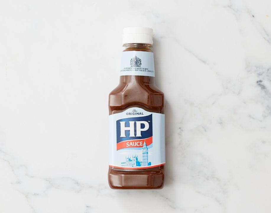 Meal card cover for: HP Brown Sauce Bottle