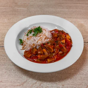 Meal card cover for: Yakhnet Bamieh Vegetarian (VE)