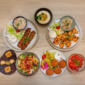 Meal card cover for: Set Menu for Four