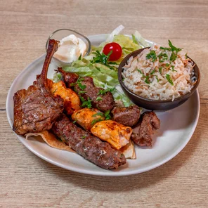Meal card cover for: Chamisse Mixed Grill