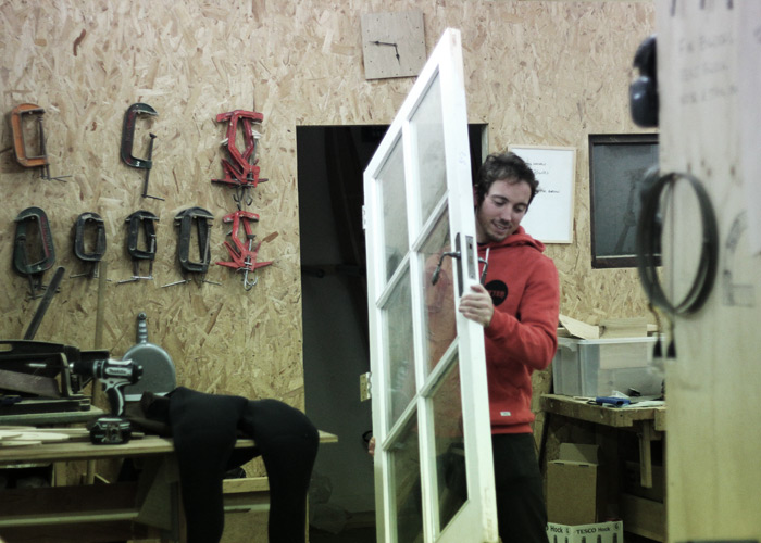 Krowji workshop door open studios