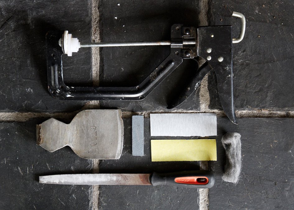 vintage axe restoration project mat arney