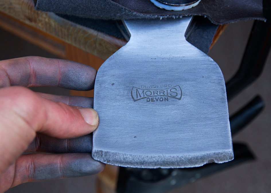 vintage axe restoration project mat arney