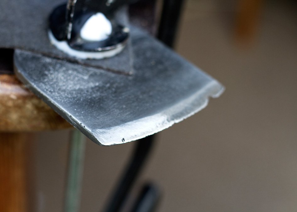 vintage axe restoration project mat arney