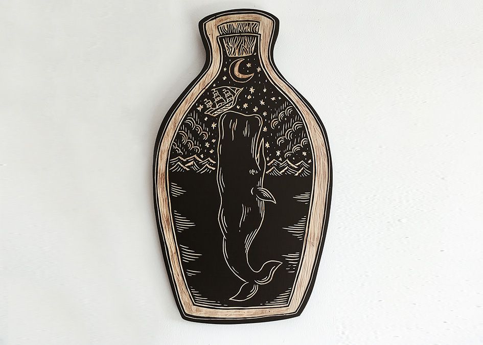 Robbie Jones woodcuts
