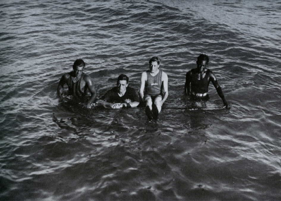 Prince surfing in hawaii