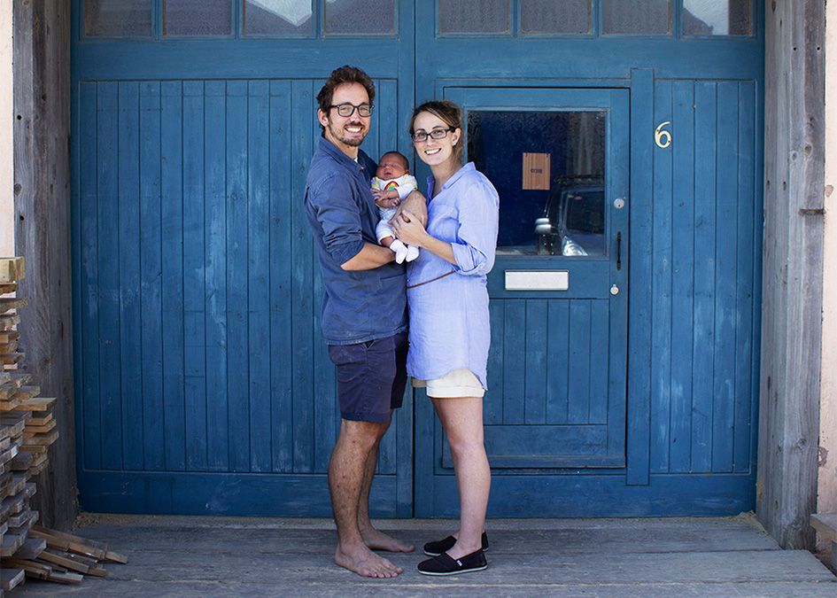 otter family william blue doors