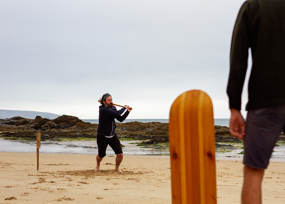Otter Surfboards AGM Annual Gathering of Makers 2019 nick bats with bellyboard base