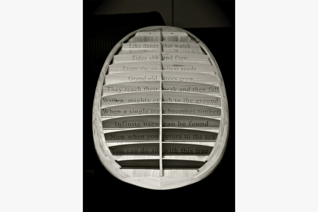 mat arney james otter storyboard wooden surfboard at the scarlet hotel