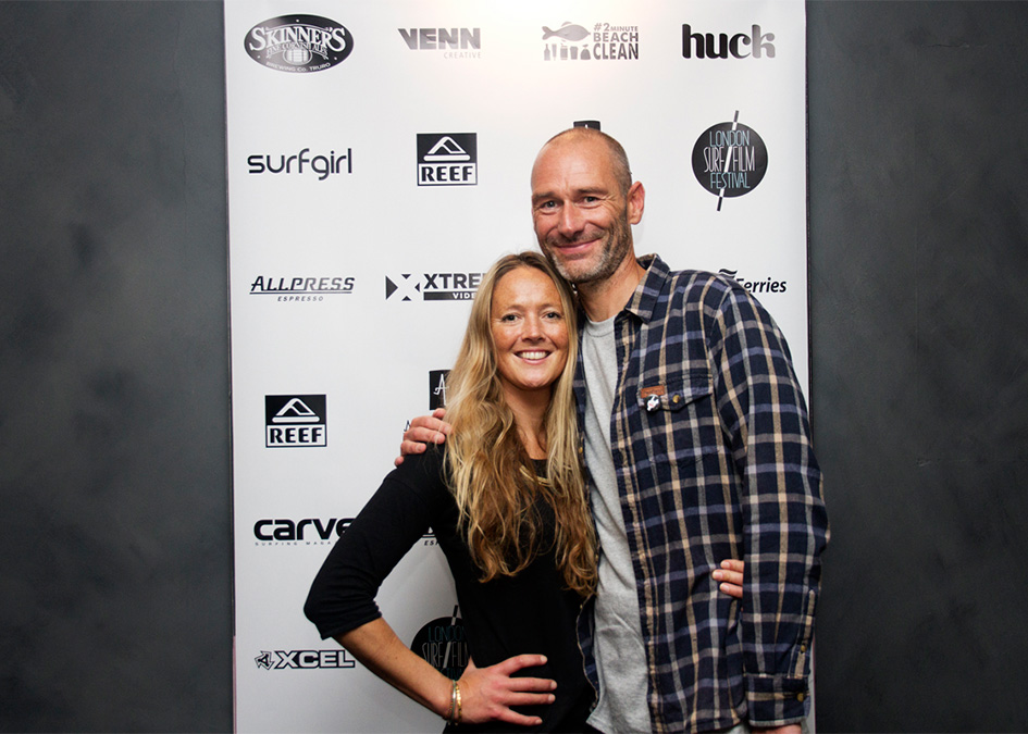 lockdown surf film festival chris nelson and demi taylor london surf film festival