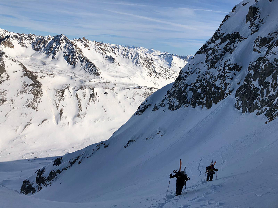 the ascent of the mountain