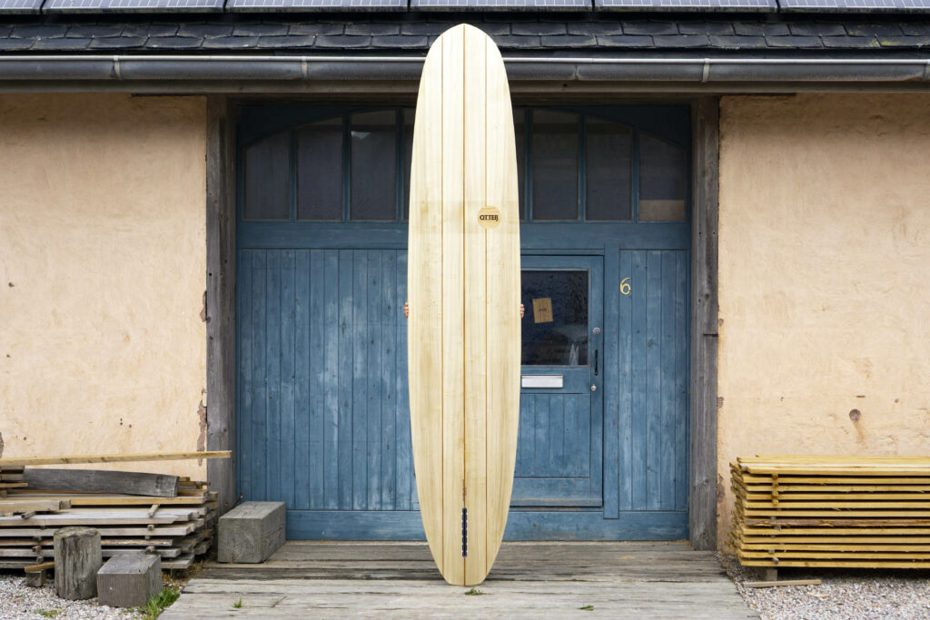 Mat Arney James Otter Surfboards Tea Tree Wooden Longboard Deck