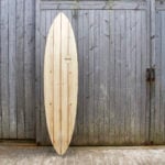 Otter Wooden Surfboard Clipper Single Fin