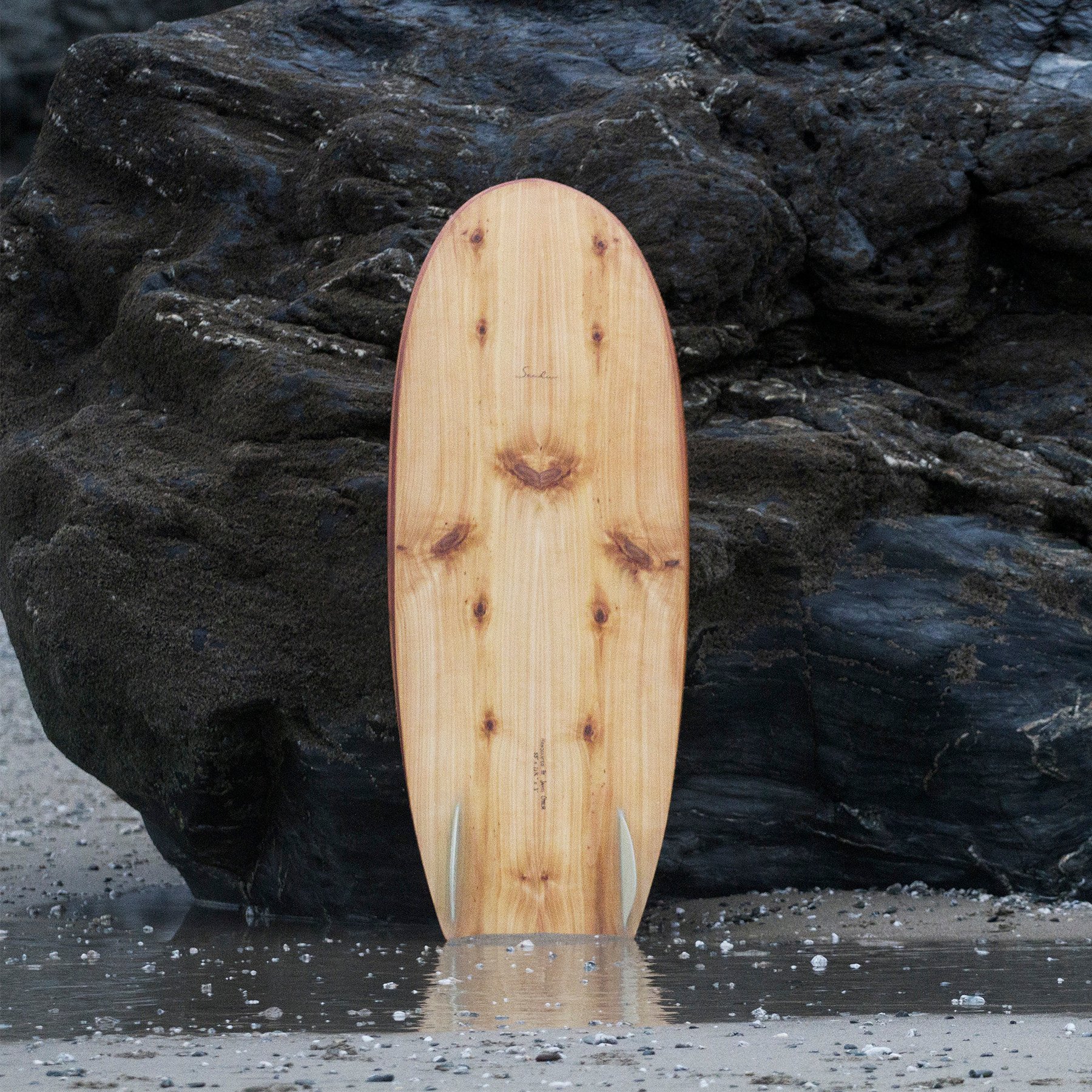 otter wooden surfboard seadar mini simmons product