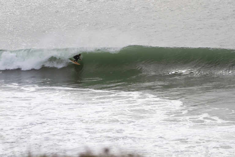 Jake Boex ceramics James Otter Wooden surfboard cup project porthleven barrelled crop