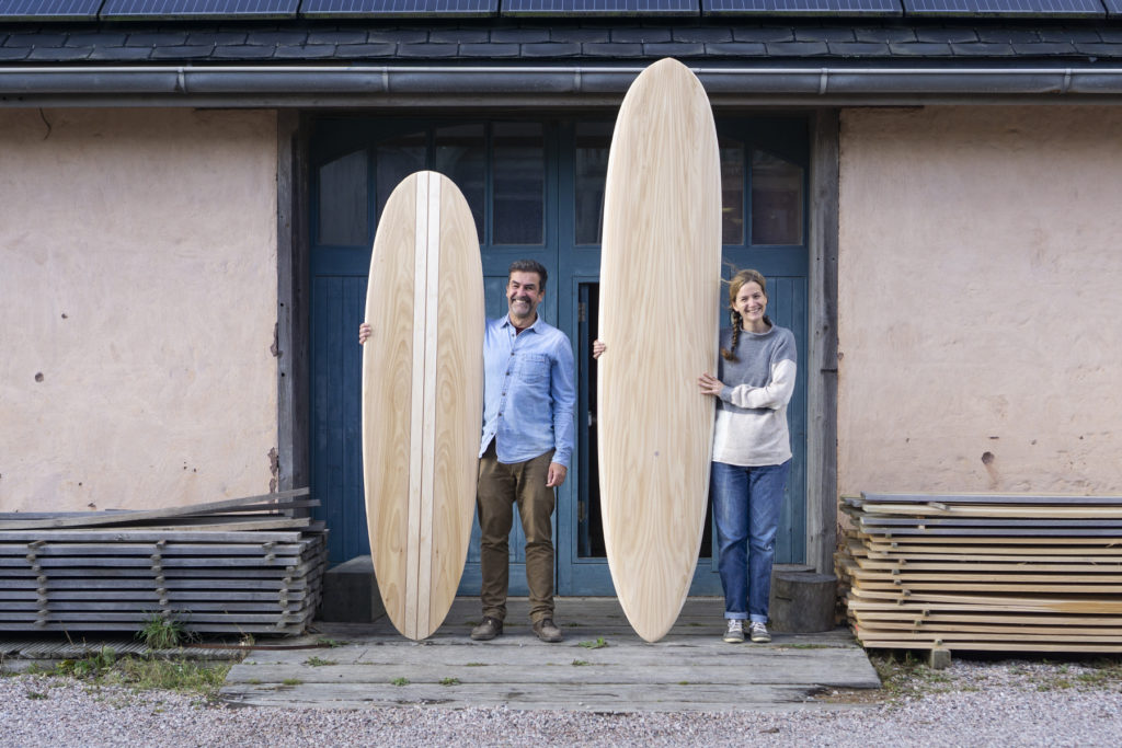 Rachel and Jerome Blue Doors