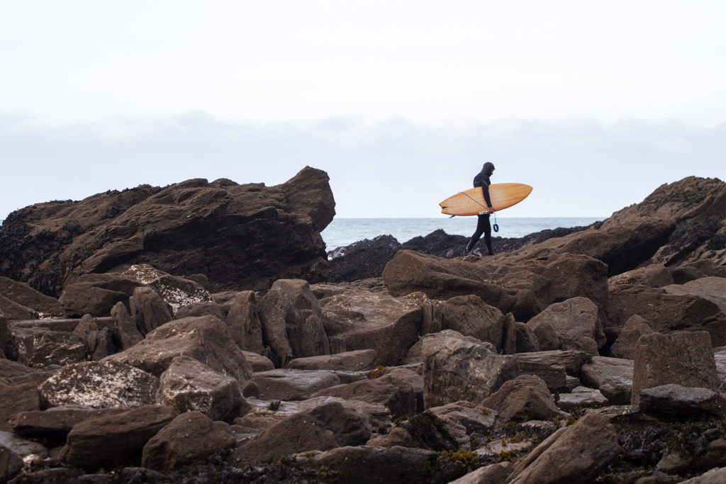 otter sustainable wooden surfboards Alan Stokes