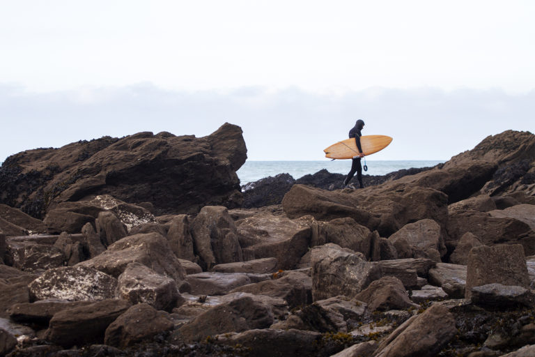otter sustainable wooden surfboards Alan Stokes