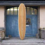 Otter Surfboards Wooden Surfboard Wicket Longboard Single Pale