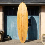 Otter Wooden SUP Stand Up Paddleboard Skiff triple pale bottom