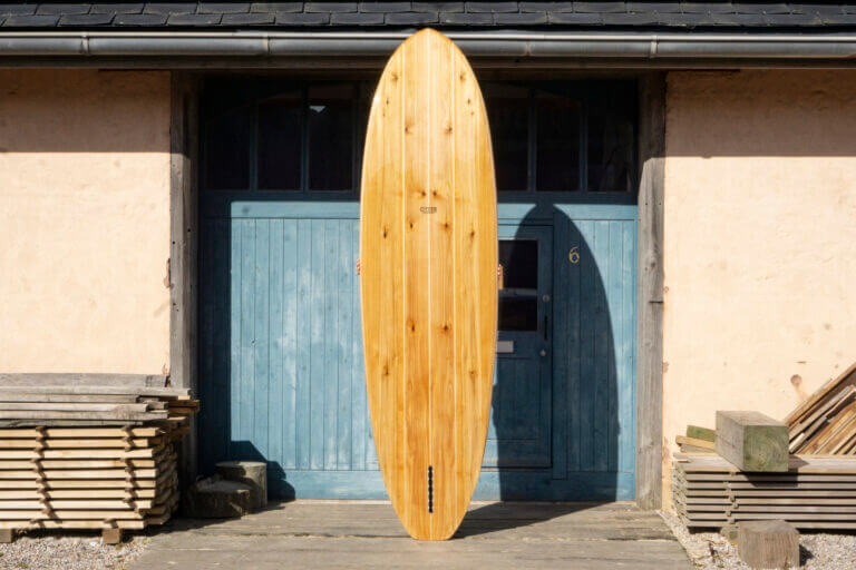 Otter Wooden SUP Stand Up Paddleboard Skiff triple pale bottom
