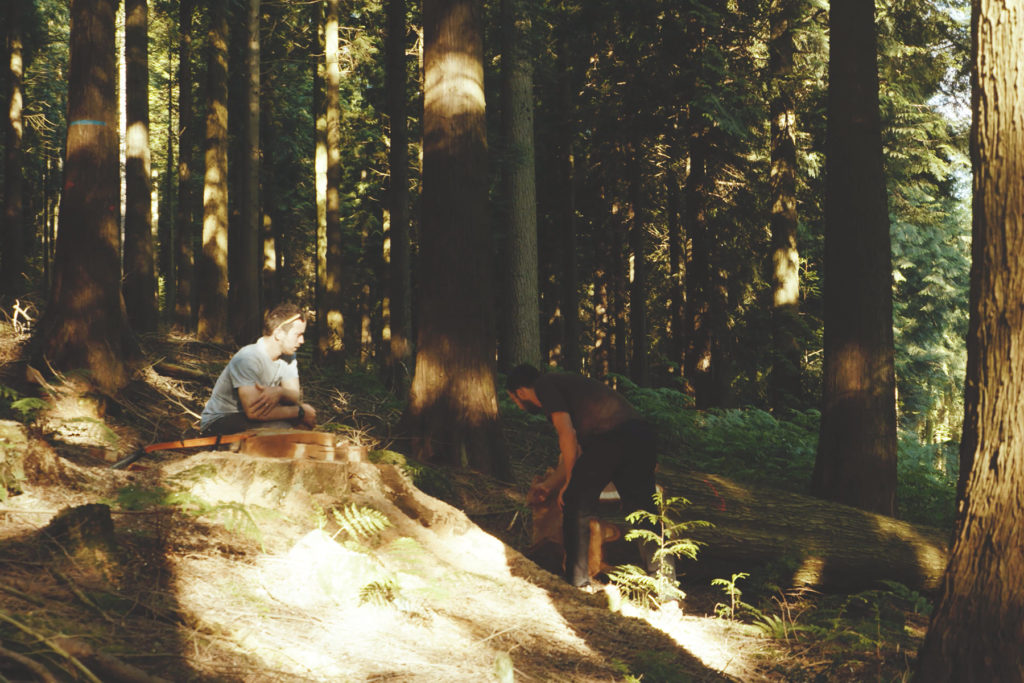 Art of Making Still Chris and James in the wood