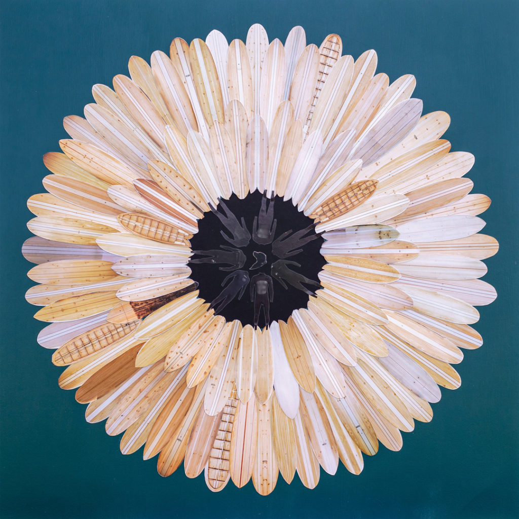 Ben Cook Surf Flower Wooden Surfboards with James Otter