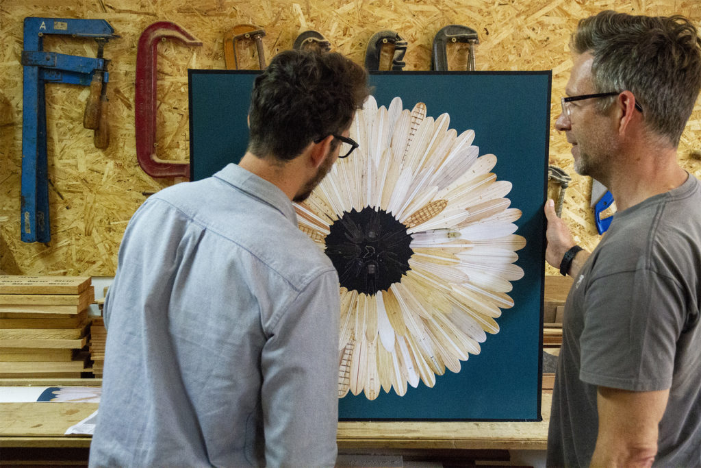 Ben Cook Surf Flower Wooden Surfboards with James Otter