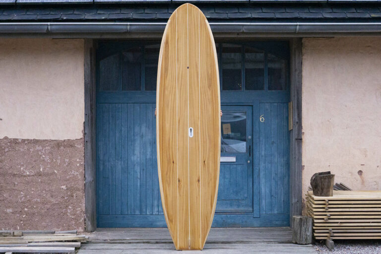 9-8 Otter Wooden Paddle Board SUP Drift Triple Pale - Deck