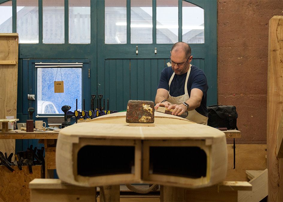SUP workshop otter wooden