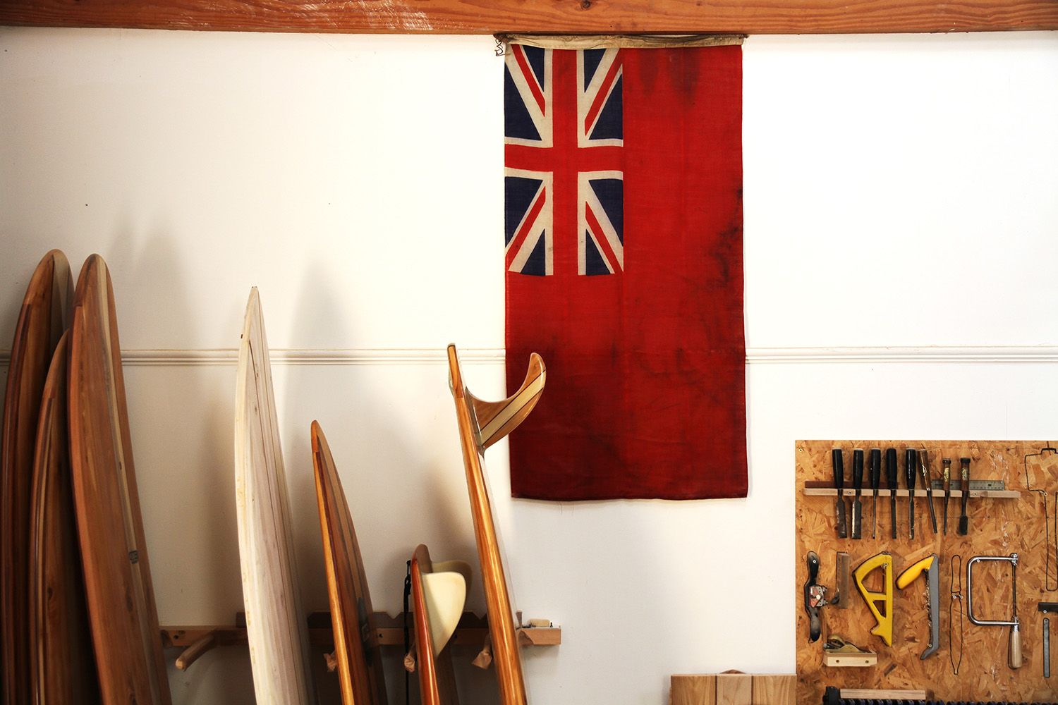 Otter wooden surfboards board rack