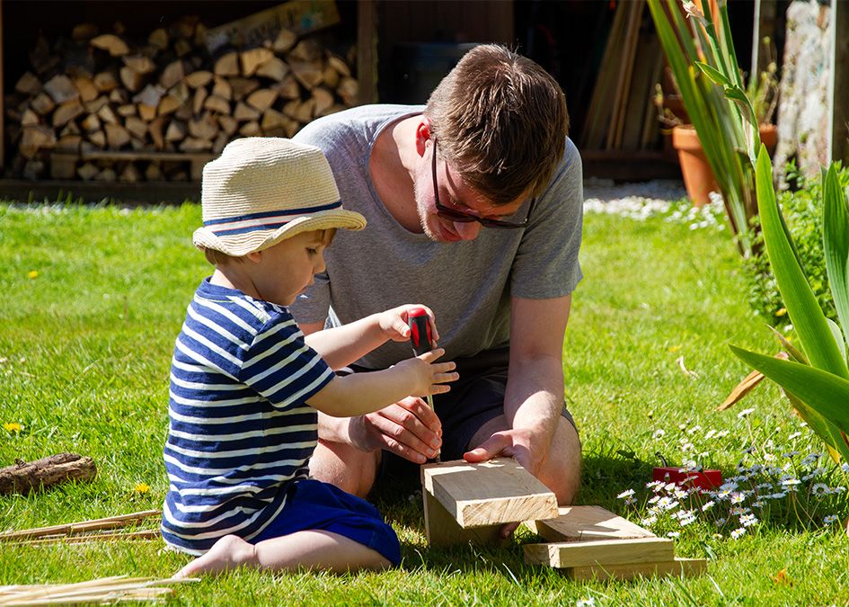 Bug Hotel offcuts