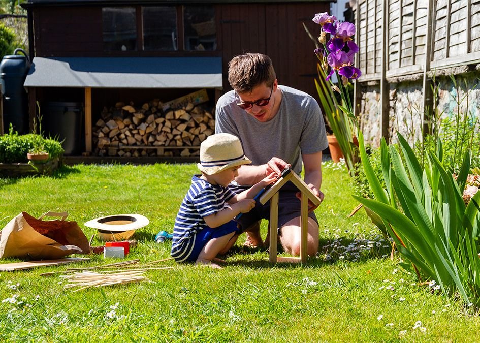 Bug Hotel offcuts
