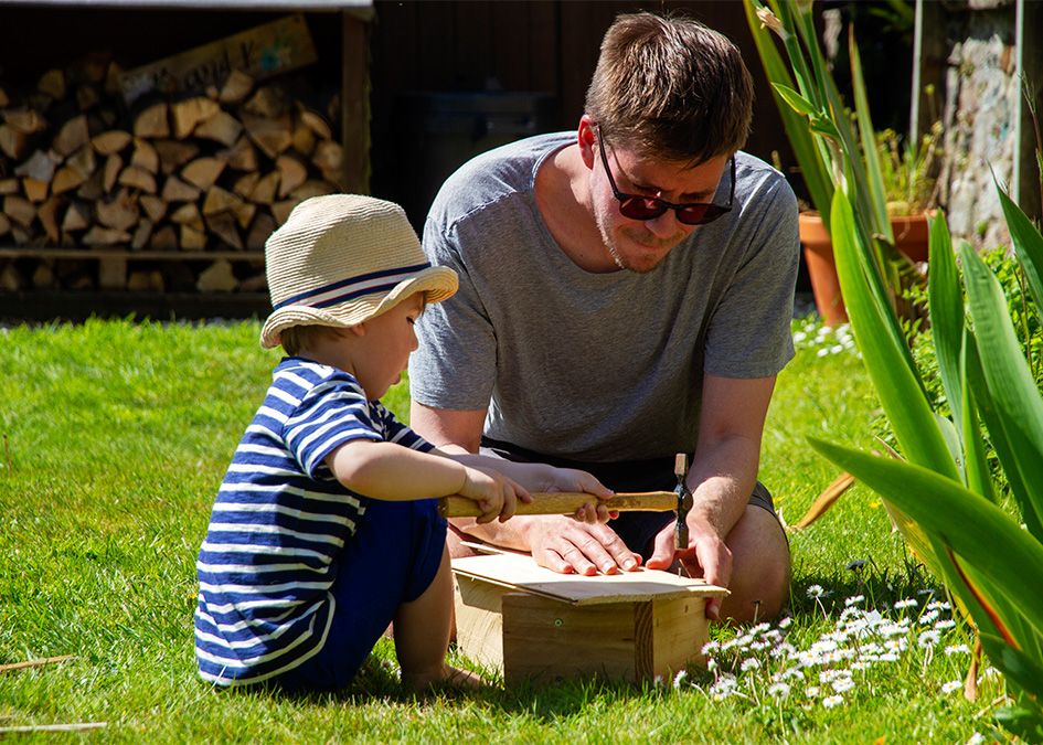 Bug Hotel offcuts