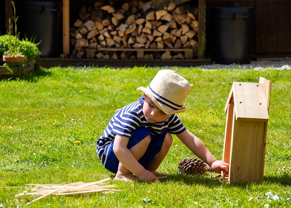 Bug Hotel offcuts