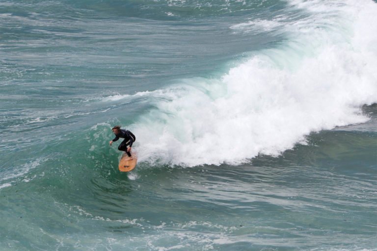 Ben Skinner National Trust Jetty Otter Wooden Surfboard