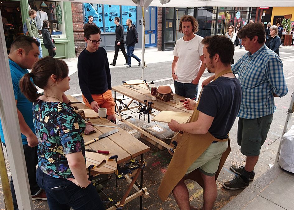 Otter wooden handplan workshop london
