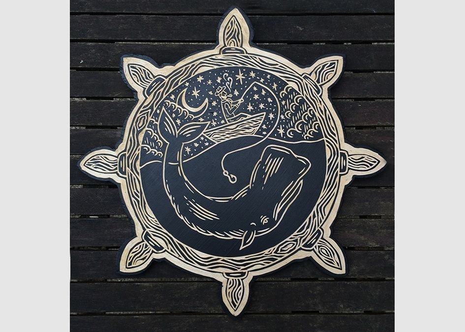 Robbie Jones woodcuts