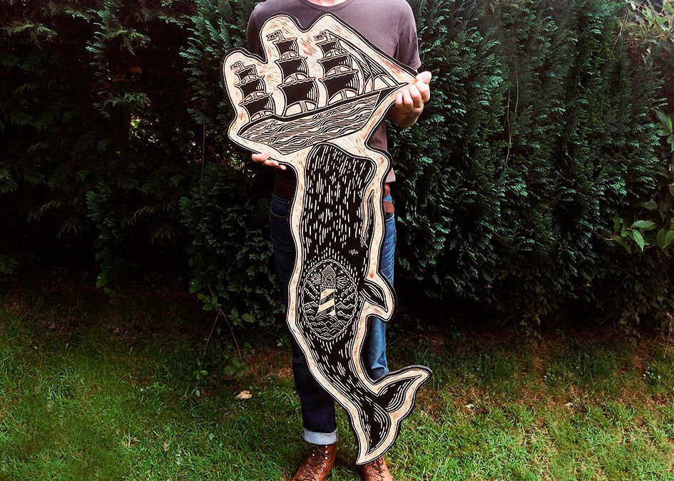 Robbie Jones woodcuts