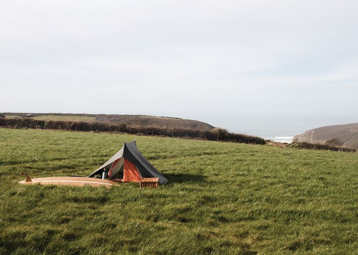 otter surfboards camping at mount pleasant eco park
