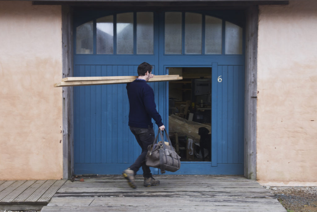 James otter moving the otter surfboards workshop to porthtowan mount pleasant eco park