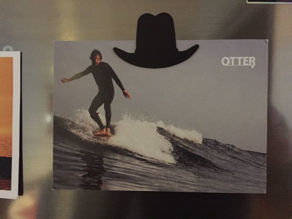 Otter postcard