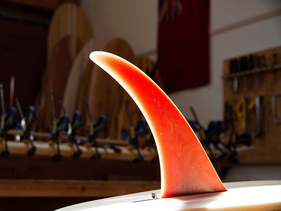 george greenough red line foil fin