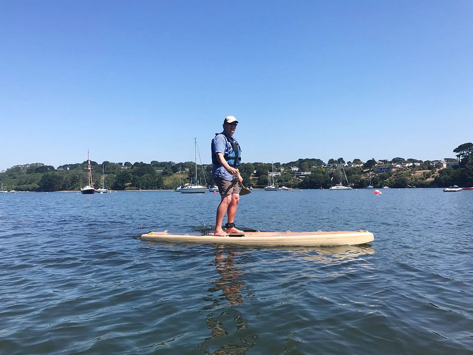 Otter wooden SUP flatwater sea