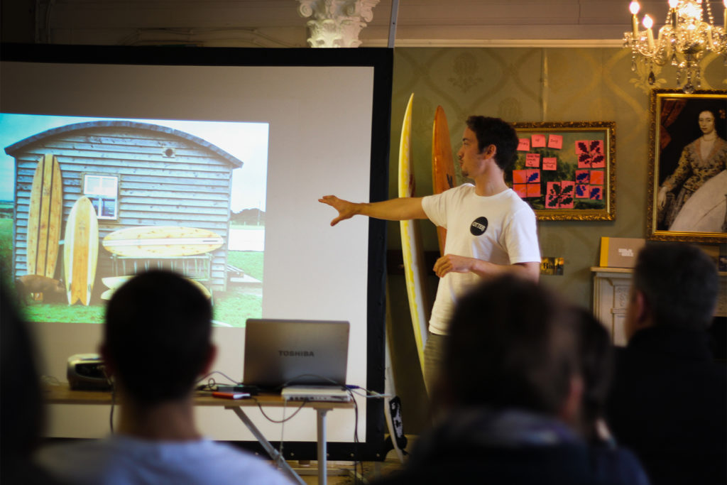 London Surf film Festival LSFF 2012 Otter Wooden Surfboards James Otter Talk