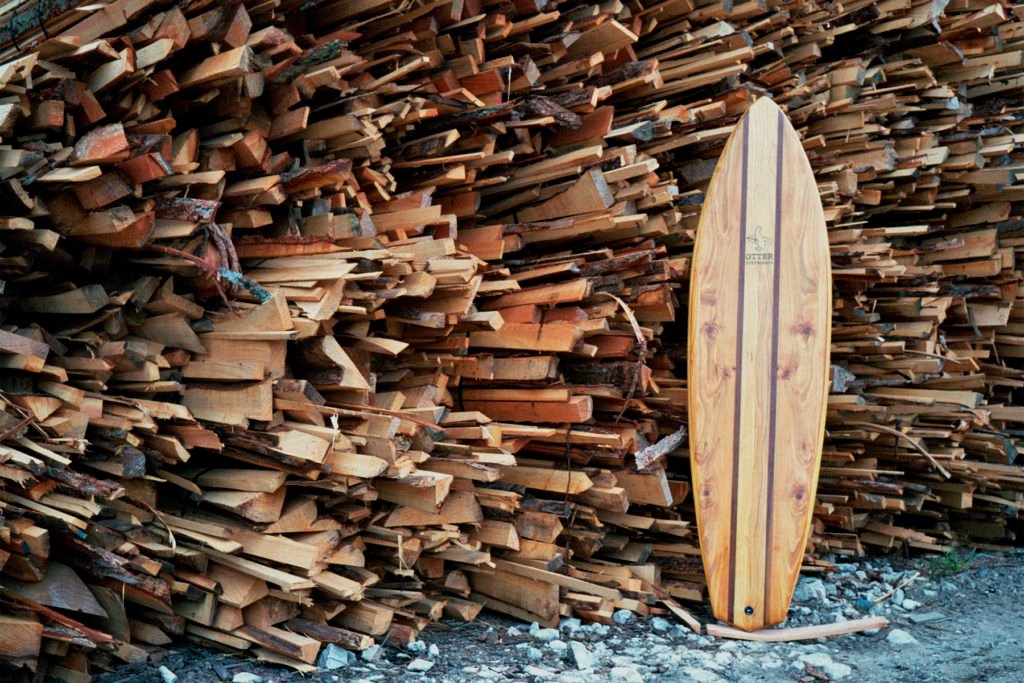 The Storyboard by James Otter and Mat Arney Wooden Surfboard Project timber stack