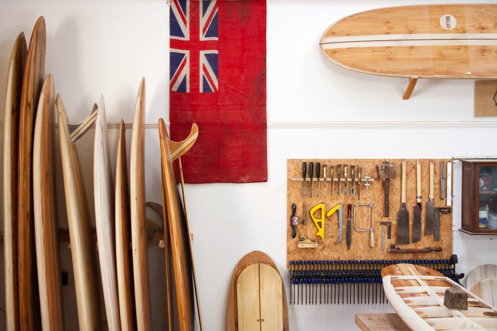 Otter workshop board rack